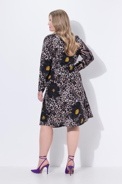 Produktbild Miamoda Blusenkleid, A-Linie, Animal-Patchprint (46)