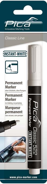 Actual product image Pica Marker (White, 4 mm, 10 x)