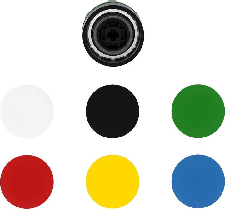 Image du produit Schneider Electric PB Head Flush 5colour Caps