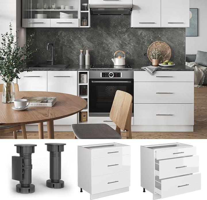 Actual product image Vicco Küchenunterschrank Fame-Line (80 x 51.5 x 81.5 cm)