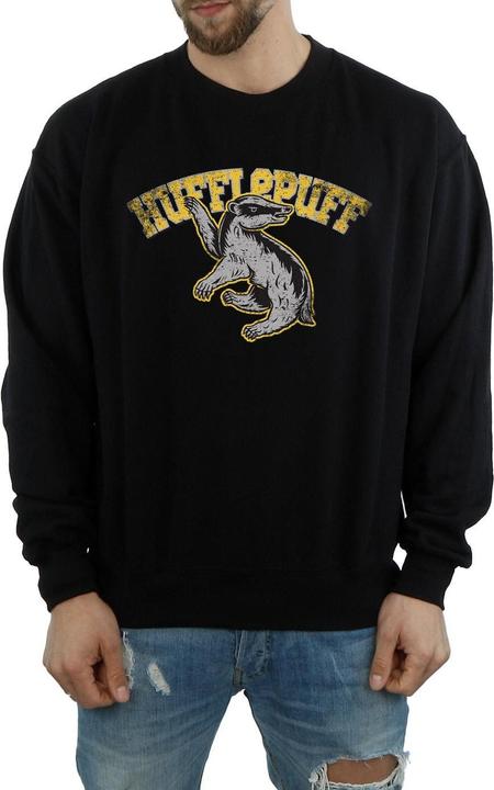 Actual product image Mens Hufflepuff Cotton Sweatshirt (XL)