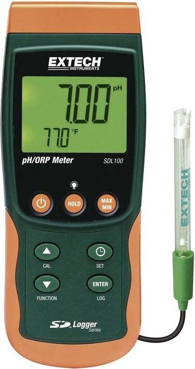 Produktbild Extech SDL100 pH-/Redox-Messgerät mit