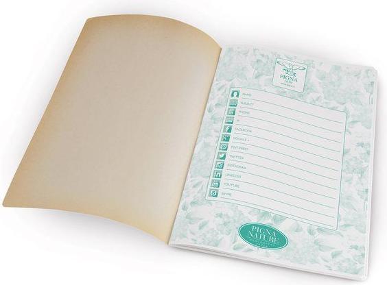 Immagine prodotto Pigna Confezione 10 Quaderni Flowers A4 1R (A4, Righe)
