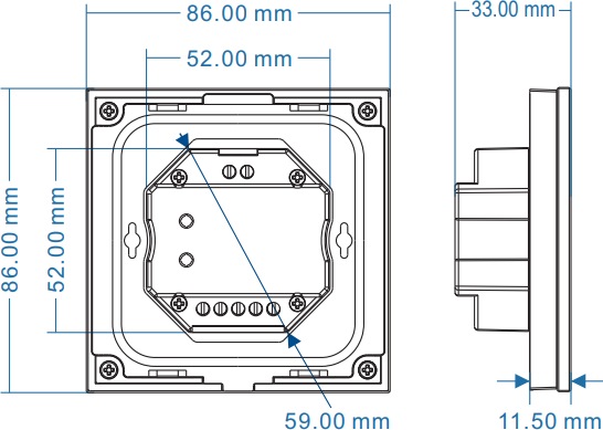 Produktbild Dotlux DOTL Touchpanel