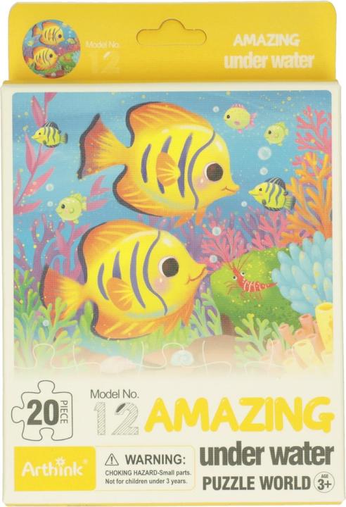 Immagine prodotto Mini puzzle mondo sommerso, 20 pezzi (20 pezzi)