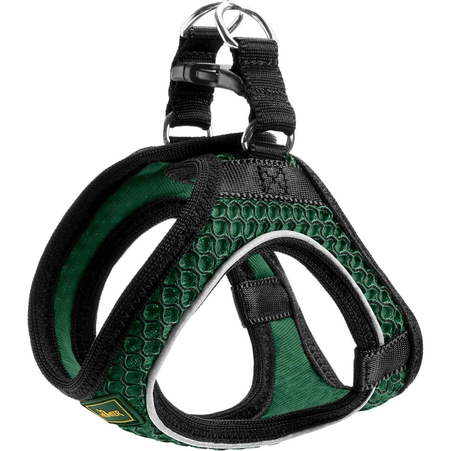 Hunter Dog harness Hilo Comfort. S, dark green - (401673969815) (S, Hund, Hundesport), Halsband + Leine