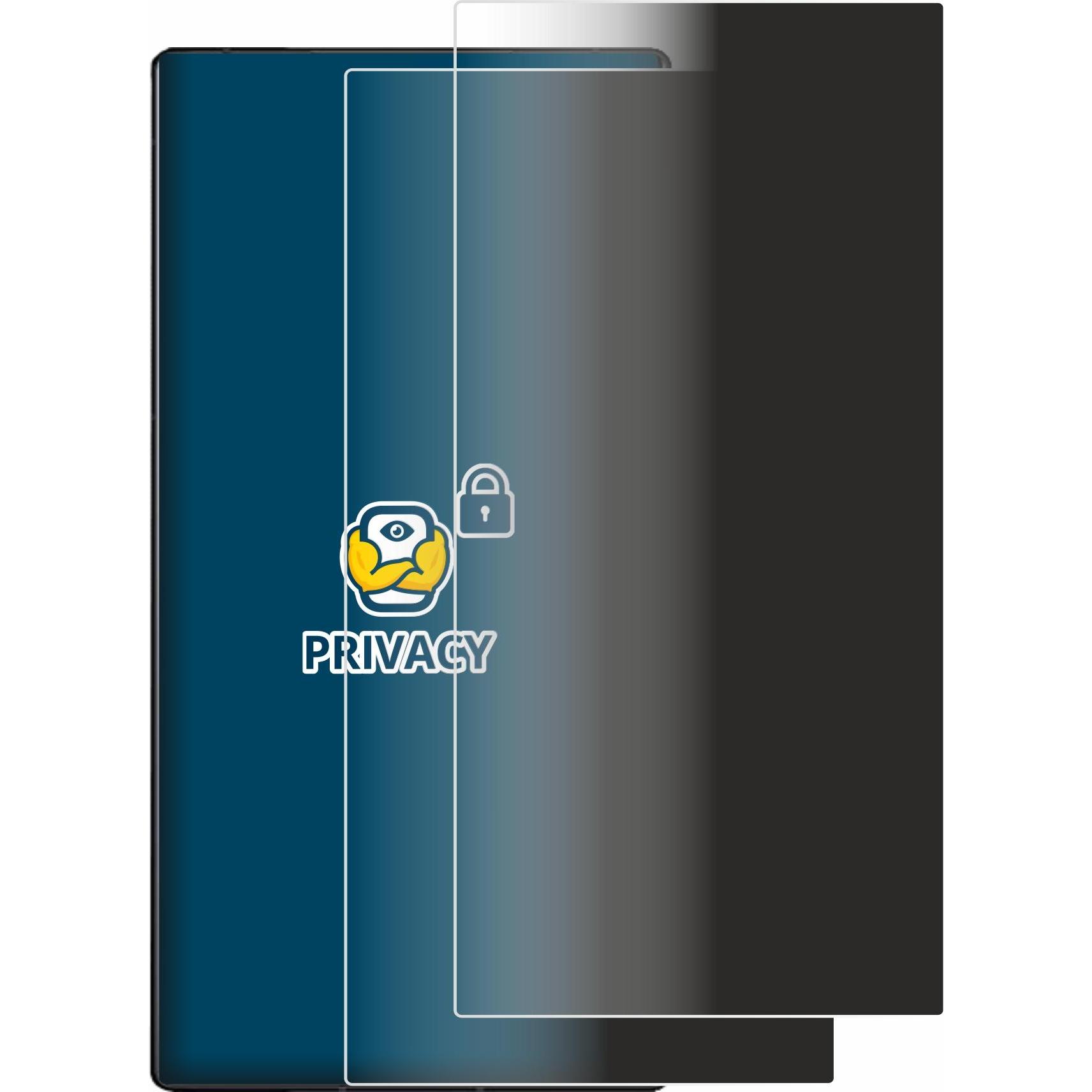 Thumbnail - BROTECT Sichtschutzfolie Anti-Spy Privacy Folie Blaulicht-Schutz (2 Stück, Nubia Red Magic), Smartphone Schutzfolie, Bla...