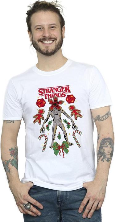Produktbild Netflix Stranger Things Christmas Demogorgon TShirt (5XL)