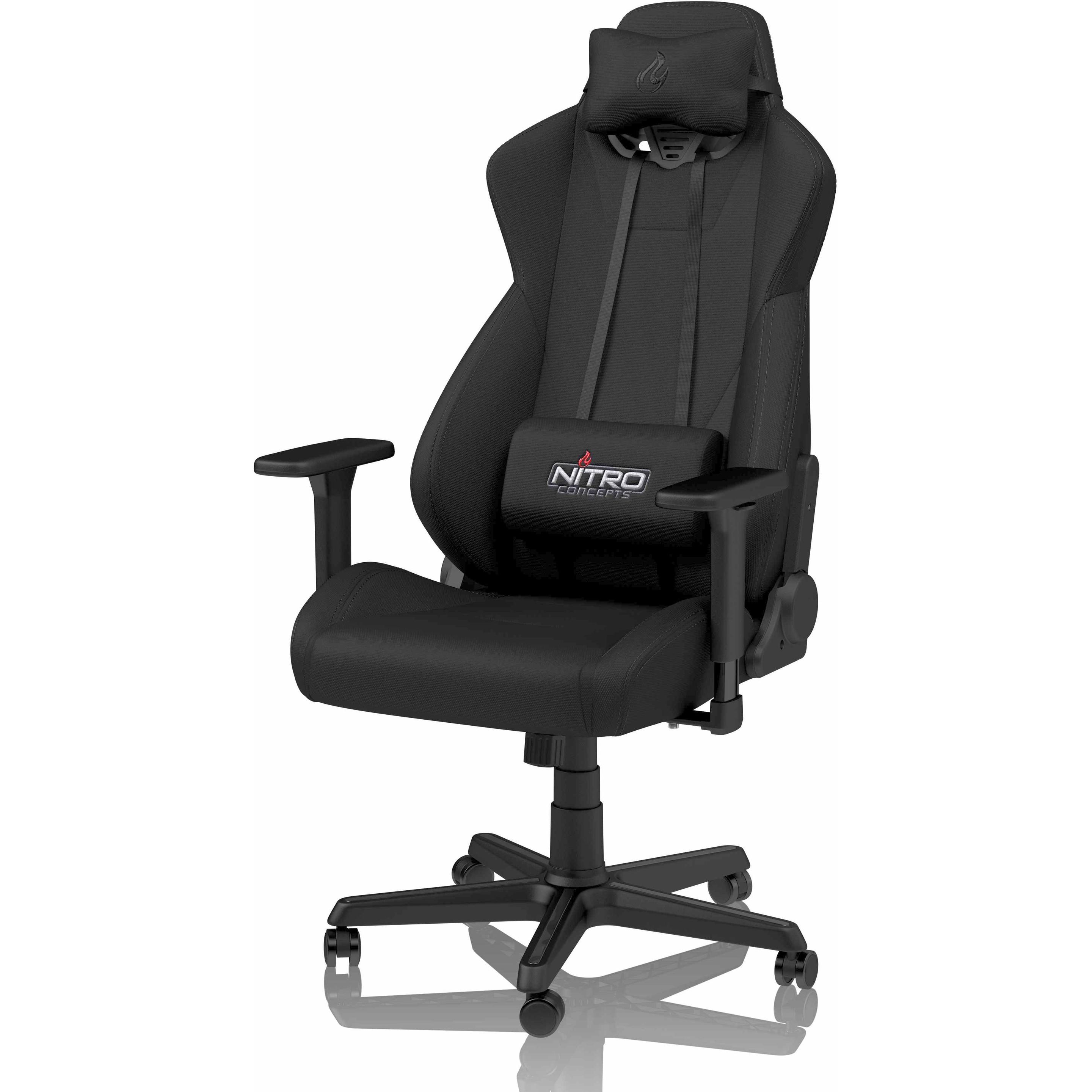 Nitro Concepts S300, Gaming Stuhl, Schwarz