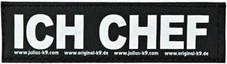 Actual product image Trixie 2 Julius-K9® Velcro stickers (S, Dog, Dog sport)