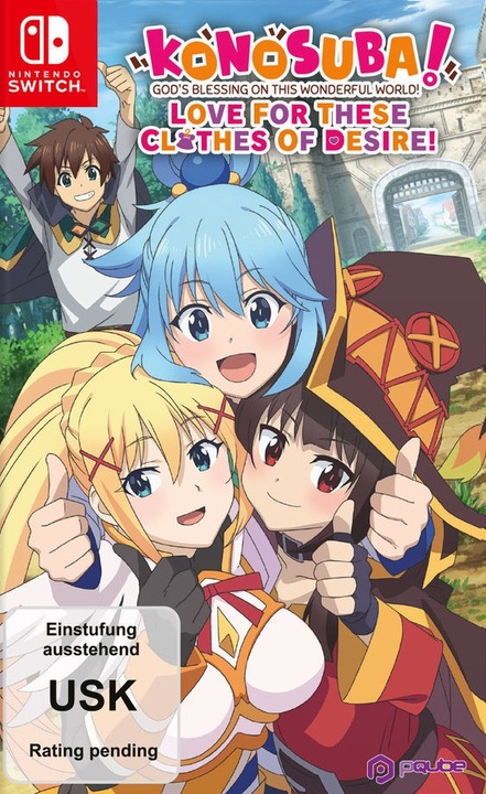 Produktbild Pqube Konosuba! SWITCH Blessing on this Wonderful World (Switch, Switch Lite, Switch OLED, DE)