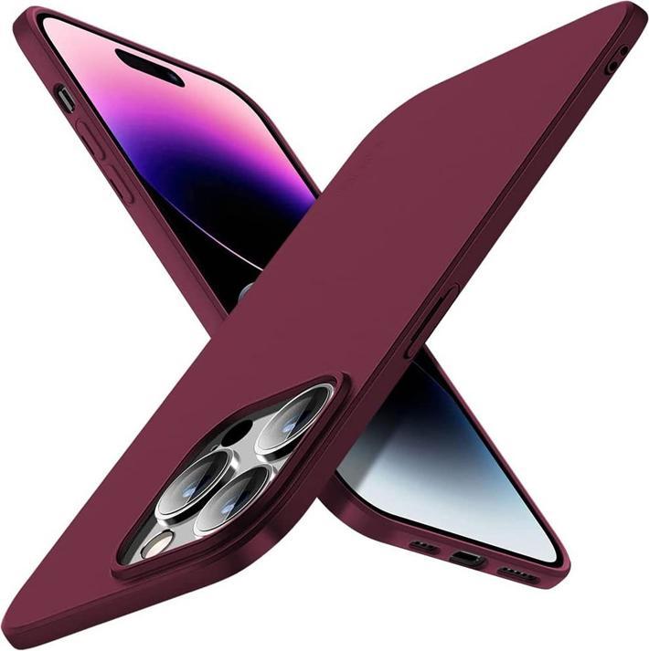 Immagine prodotto X-Level iPhone 16 Pro - Fondello Guardian TPU, rosso vino (Apple iPhone 16 Pro)