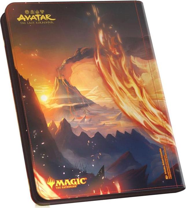 Actual product image Ultimate Guard Zipfolio 360 Xenoskin Magic: The Gathering | Avatar: The Last Airbender - Red Main Ch