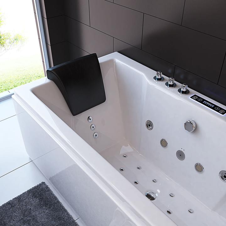 Image du produit Home Deluxe Baignoire à hydromassage avec LED de luminothérapie BLUE DIVE PURE M - 180x90cm (90 cm, 180 cm)