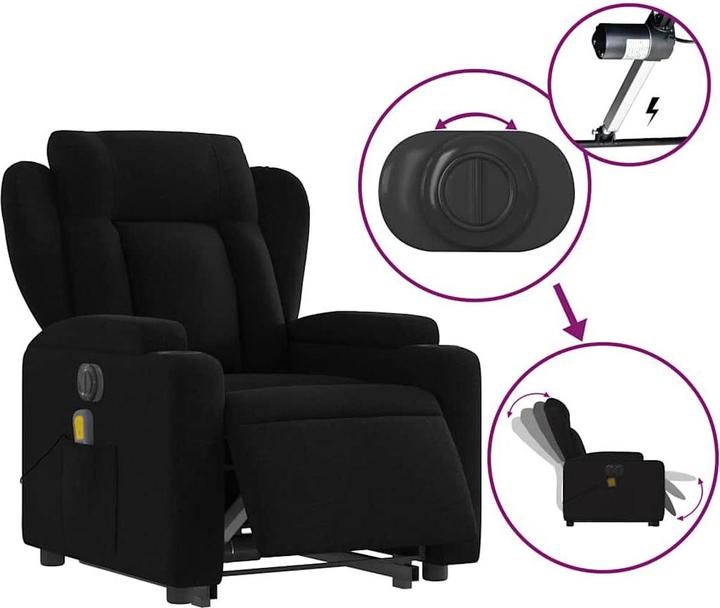 Image du produit vidaXL Massagesessel mit Aufstehhilfe