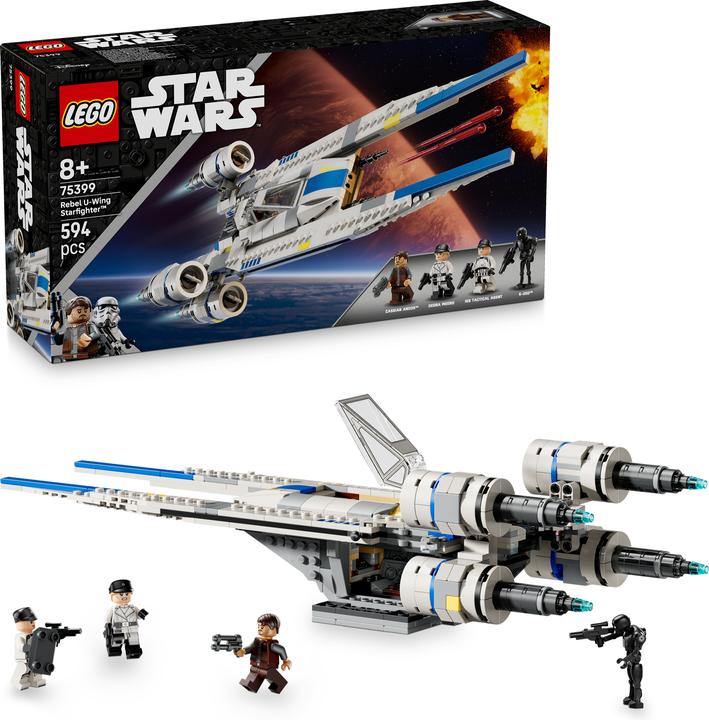 Actual product image LEGO Rebel U-Wing Starfighter (75399, LEGO Star Wars)