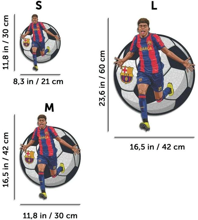 Image du produit Iconic FC Barcelona - Lamine Yamal M (270 pièces)