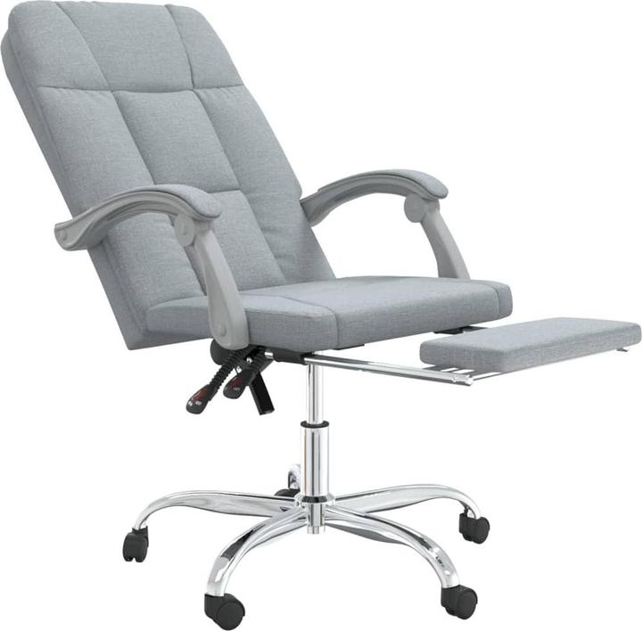 Produktbild vidaXL Bürostuhl mit Liegefunktion (44.50 - 54 cm)