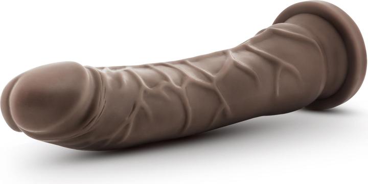 Image du produit Blush Dr. Skin â Realistischer Dildo mit Saugnapf 22 cm â Schokoladenbraun