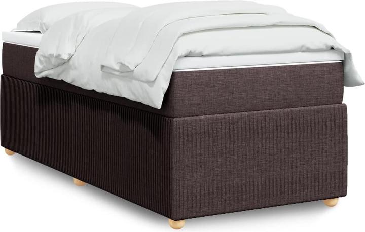Produktbild VidaXL Bo x springbett mit Matratze 90 x 190 cm Stoff (90 x 190 cm, 90 x 190 cm)