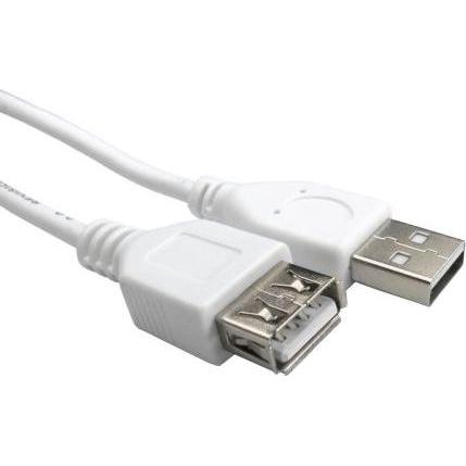Rs Pro USB Verlängerungskabel, USBA / USBA, 2m USB (1.80 m, USB 2.0), USB Kabel