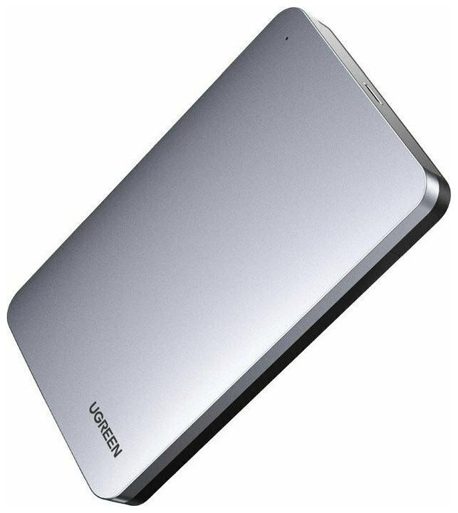 Productafbeelding Ugreen USB 3.1 Type-C HDD/SSD Aluminium Behuizing 2,5" met USB-C Kabel (2.5")