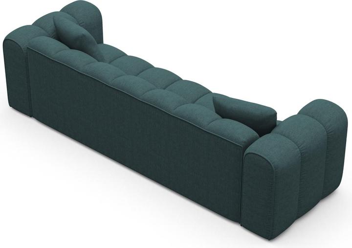 Actual product image Maison Heritage Sofa With Bed Function And Box, "Arden", 3 Seats, Turquoise, 253x102x70 Made in Europe (3-seater)