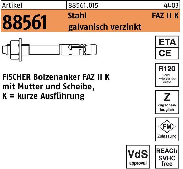 Produktbild Fischer Ankerbolzen (50 Stk.)