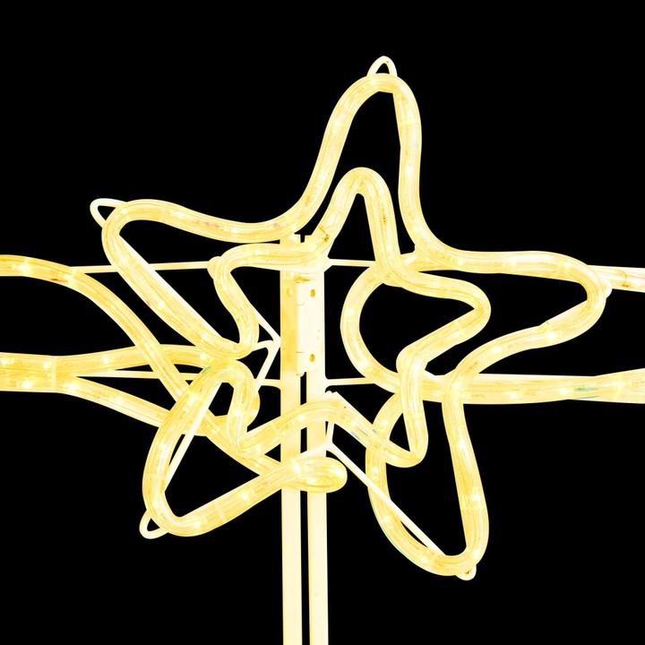 Produktbild vidaXL Weihnachtskrippe Weihnachtsdekoration 240 LEDs 116x41x87 cm