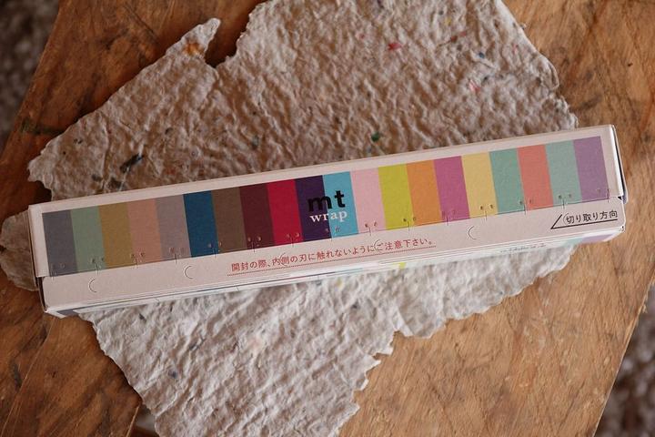 Image du produit MT Masking Tape Masking Tape Washi Wrap papier de bricolage points bleu clair