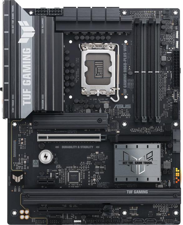 Productafbeelding ASUS TUF GAMING B860-PLUS WIFI (LGA 1851, Intel B860, ATX)