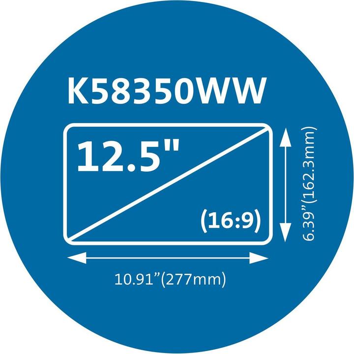 Produktbild Kensington Bildschirmfolie MagPro Privacy Screen Laptops 12.5 / 16:9 (12.52", 16 : 9)