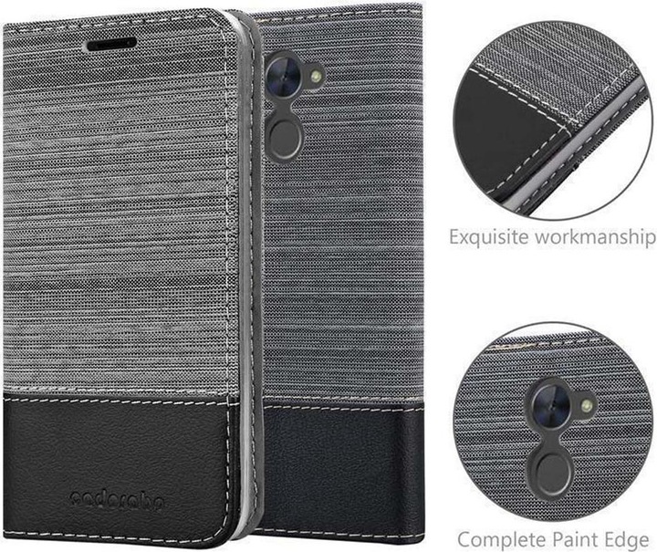 Produktbild Cadorabo Book Jeans Optik Cover (Huawei Enjoy 7 Plus)