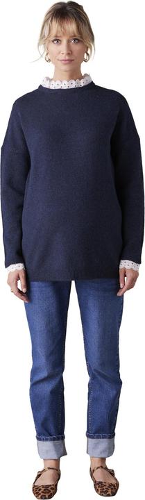Actual product image Envie de Fraise Langer Umstandspullover mit abnehmbarer Spitze (36, 38)