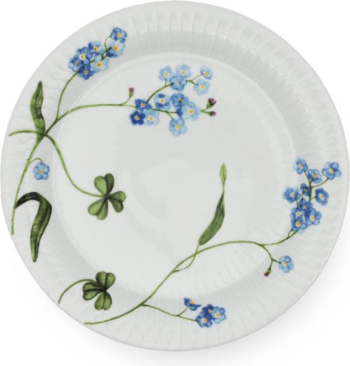 Produktbild Kähler Hammershoi Suer Teller flach forget me not (1x, 22 cm)