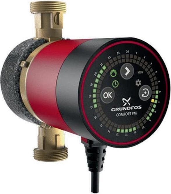 Produktbild Grundfos Zirkulationspumpe COMFORT 15-14 BXU PM Dach 140 mm 1" mit Zeitschaltuhr 99831285