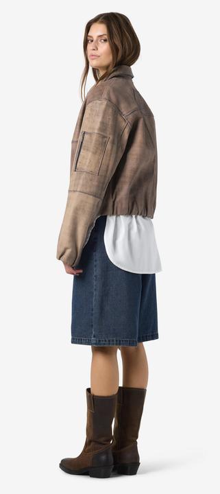 Actual product image Noisy May NMANNIE Lederjacke (M)