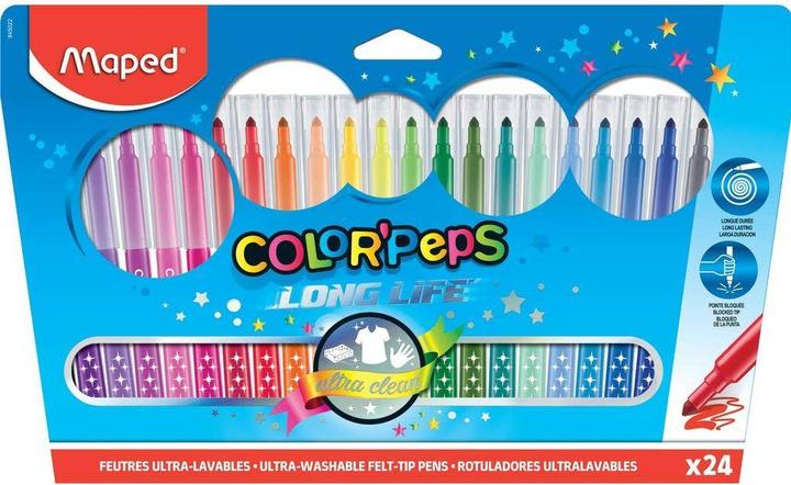Produktbild Maped Filzstifte Color Peps 18er (18 x)