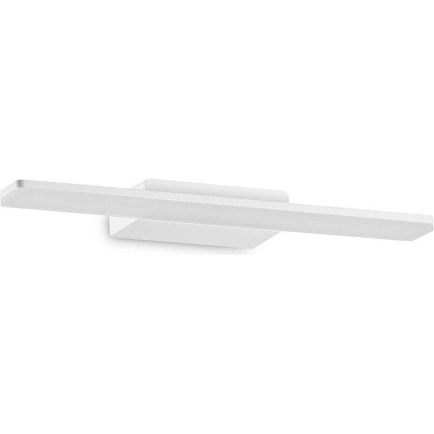 Ideal lux, Gartenbeleuchtung, MAKE-UP LED Wandleuchte 12W Weiss IP54 warmweiss 287652 (1250 lm, IP54)