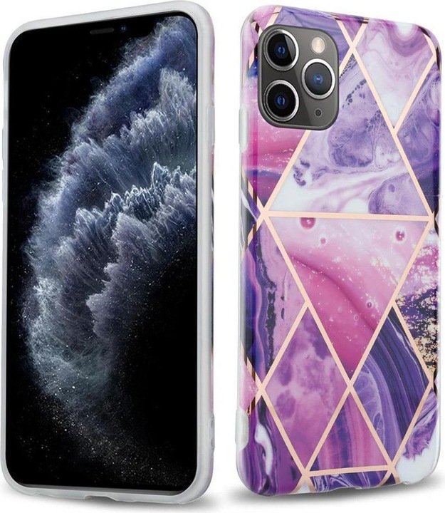 Purple Wave Marble No. 14