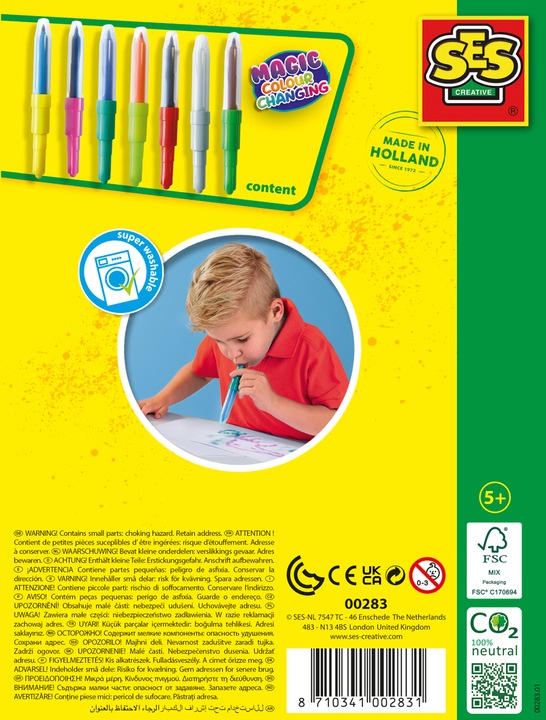 Produktbild Ses Creative Blow airbrush Pens - Magic Farbwechsel