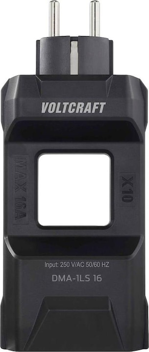 Produktbild Voltcraft DMA-1LS 16 Messadapter - Dunkelgrau (Adapter)