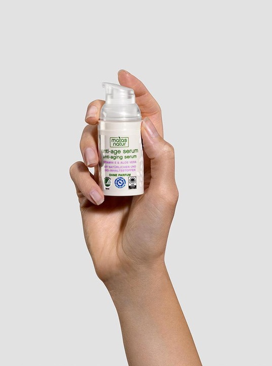 Image du produit Matas Sérum anti-âge naturel à l'aloe vera bio et à la vitamine E (30 ml)
