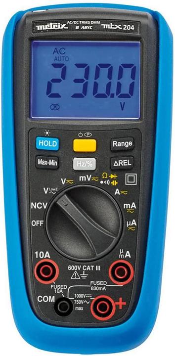 Metrix TRMS AC + DC Digital Multimeter (CAT III 600V)