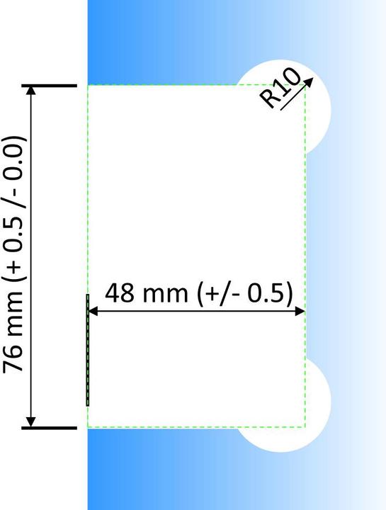 Actual product image Didheya Sliding door handles for glass doors