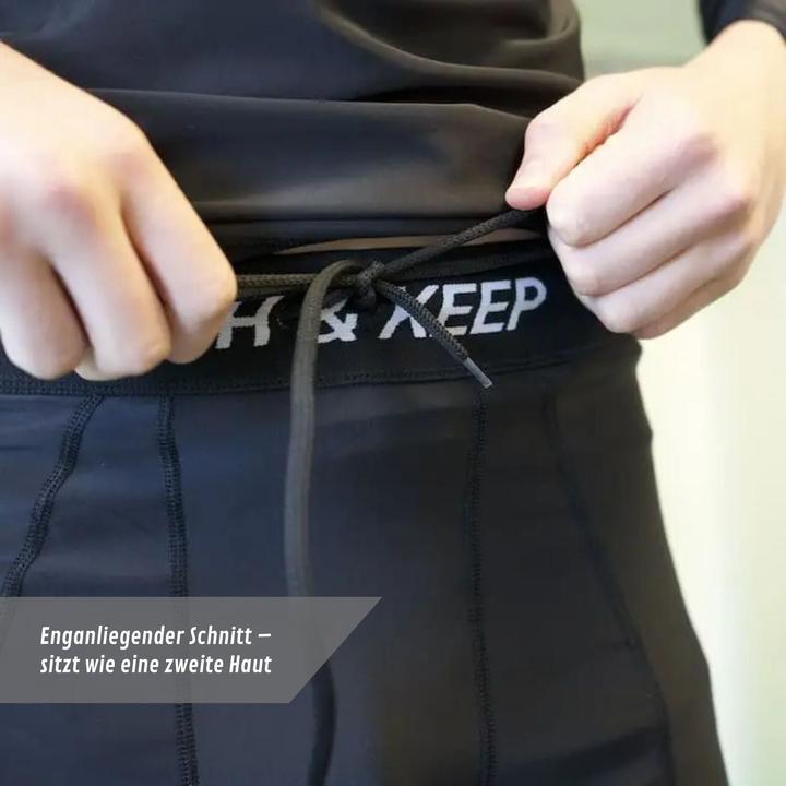 Actual product image Catch & Keep Torwart Sporthose 3/4 lang ungepolstert Gr. 128 Unterziehhose (128)