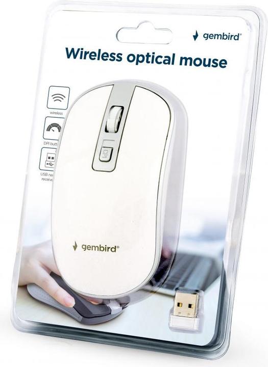 Actual product image Gembird MUSW-4B-06-WS Wireless mouse (Wireless)