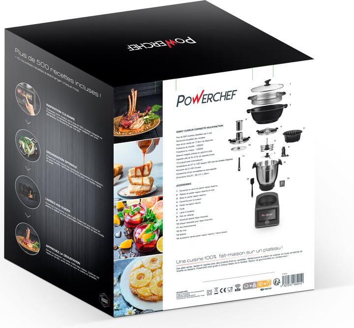 Actual product image Schneider Multifunctional kitchen robot RBC-4501 (1000 W, 3 l)