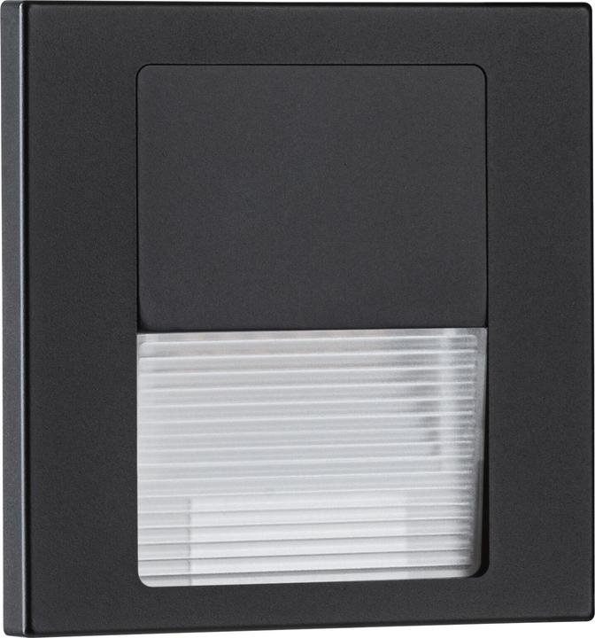 Produktbild Paulmann Wand Ebl Set 1x1w LED (Tsaro Eckig Schwarz) (120 lm)