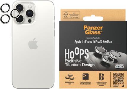 Produktbild PanzerGlass Hoops Camera Lens Protector (1 Stück, Apple iPhone 15 Pro, Apple iPhone 15 Pro Max)